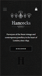 Mobile Screenshot of hancocks-london.com
